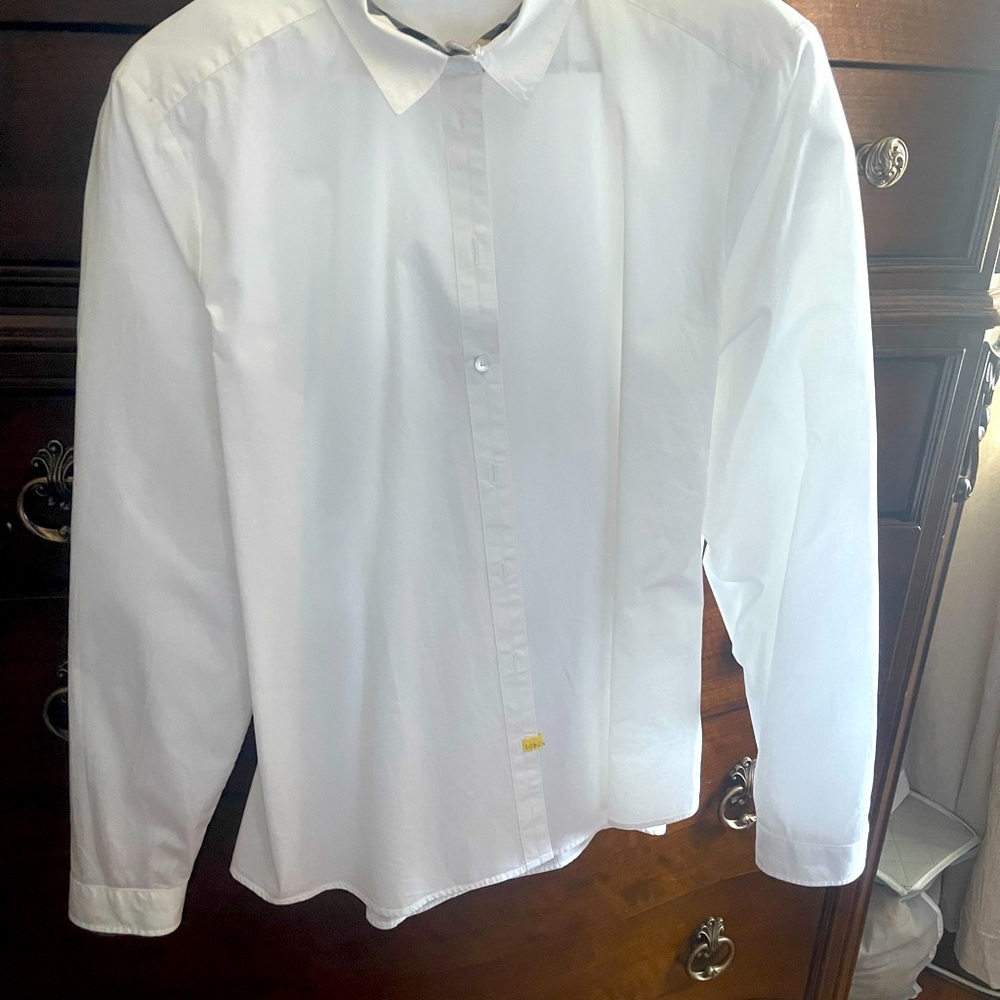 Burberry Women White Tailored Shirt